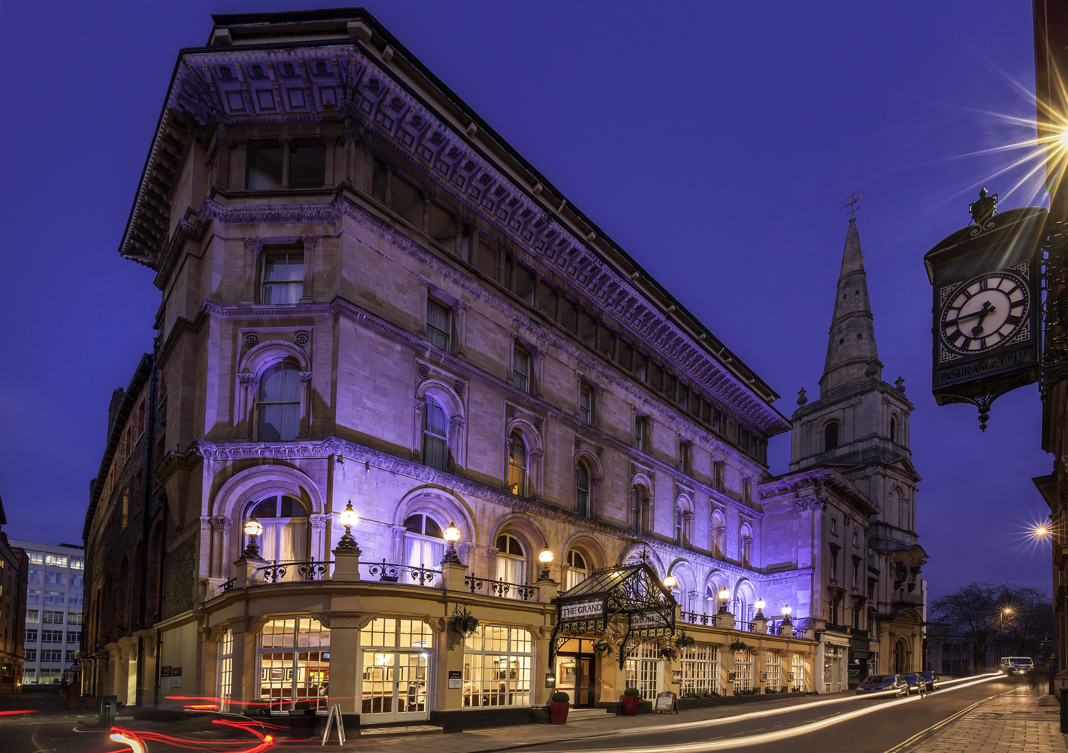 Bristol Grand Hotel exterior with Victorian facade